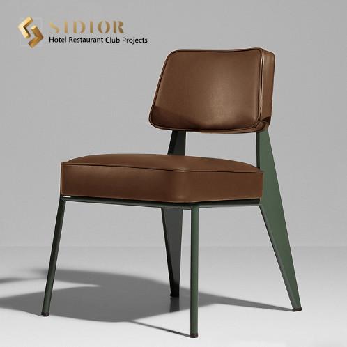 PU Leather Dinning Chair, High Quality Chair, Hot Sell Restaurant Dinning Chair, Powder Coated Frame, High Density Foam