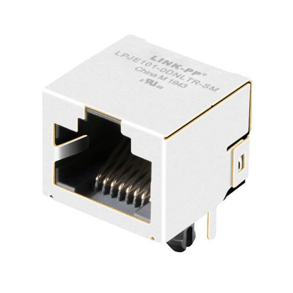 LPJE101-0DNLTR-SM THR RJ45 Modular Jack 1X1 Industrial Grade