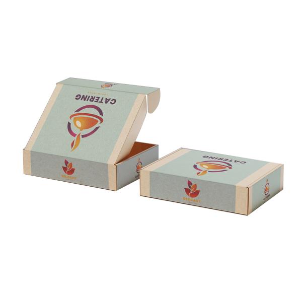 Produits alimentaires sur mesure imprimé Eco 10/12/14/20 pouces 35 cm Carton ondulé Kraft Boîte d'emballage pizza avec logo