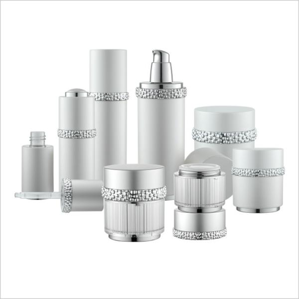 Personal Care Empty Cream Jars Diamond Cosmetic Packaging 30g 50g