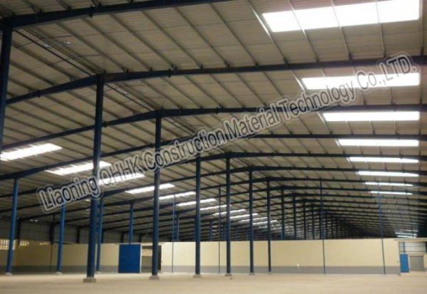 Durable Prefab Steel Frame Warehouse With Customizable Color And CE Certification