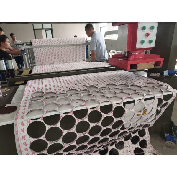 Sandpaper Hydraulic Press Die Cutting Machine For Felt Disc