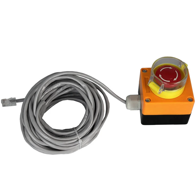 Industrial Grade Emergency Stop Button IP65 Protection With Mushroom Head Design