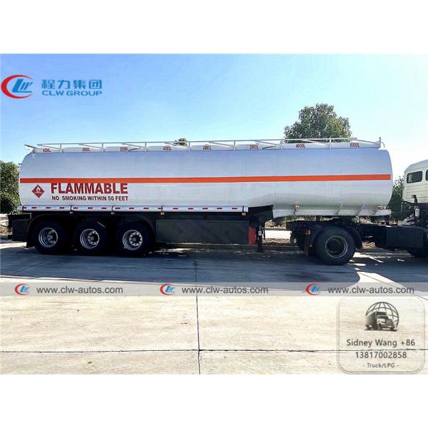 Tri цапфа 46000 35T 40T дизельного доставки тележки литров трейлера Semi