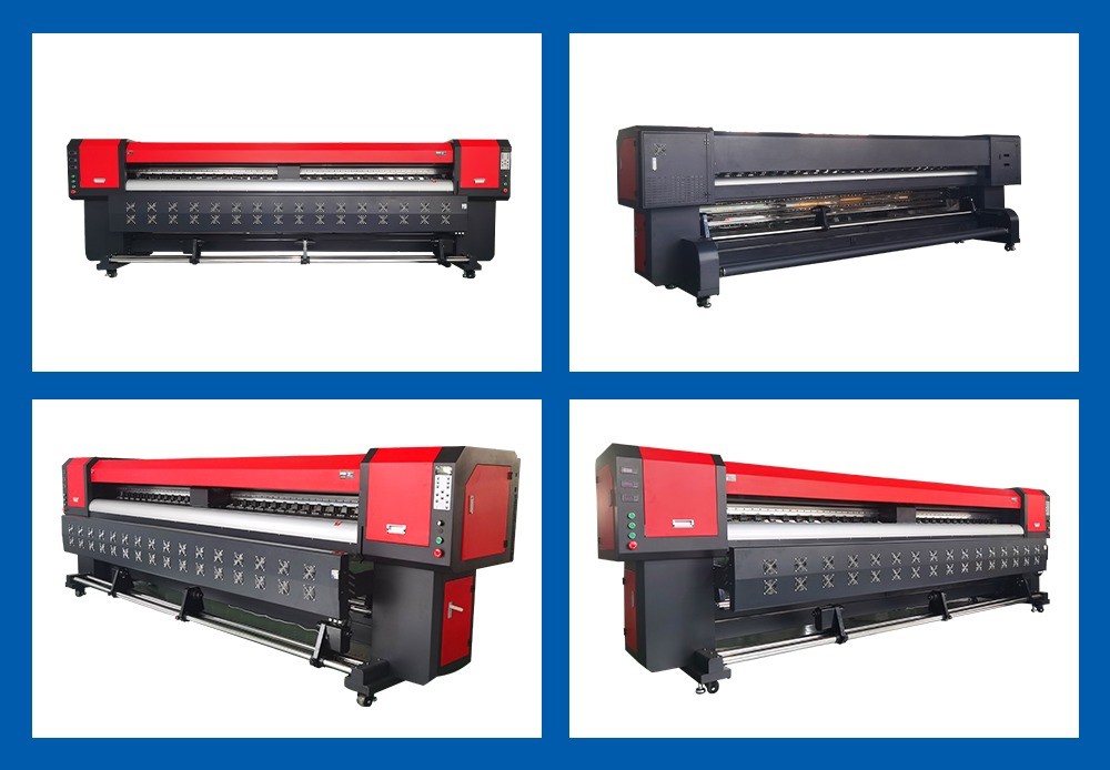 3.2m Banner Flex Printer with 4 I3200 Printheads Automatic Grade Automatic