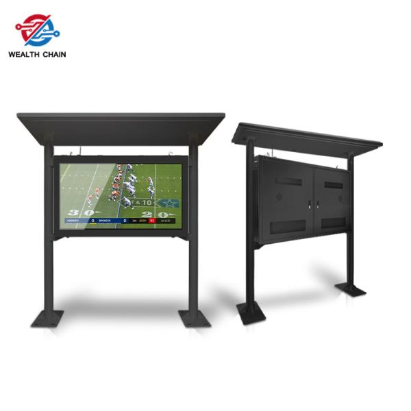 Custom Outdoor LCD Kiosk Solution 21.5 -100 Inch Multi Color  2k / 4K