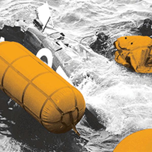 0.6m To 2.5m Portable Marine Salvage Balloons Seamless Long Term Reusability