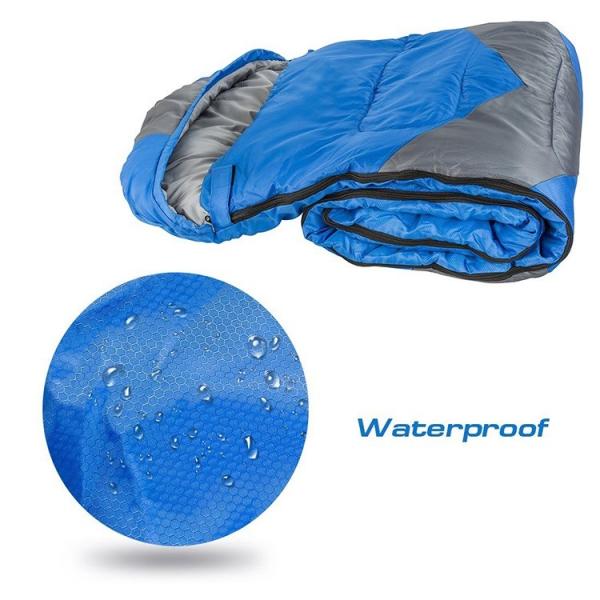 1.9kg Double Down 82.9x29.5in Camping Sleeping Bag