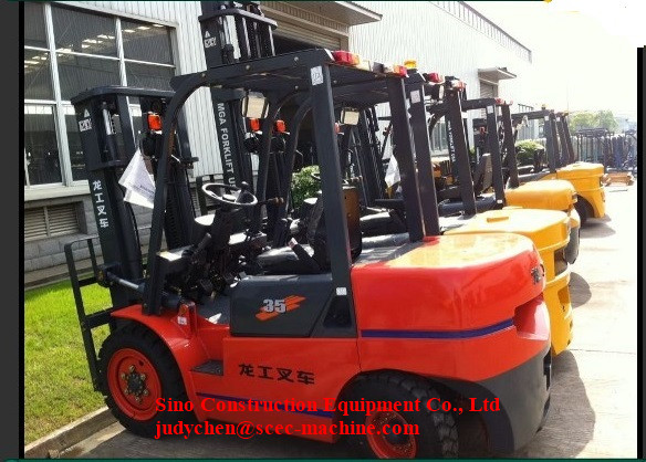 ЛГ45ДТ сопротивление удара грузоподъемника штабелеукладчика паллета достигаемости грузоподъемника 4,5 тонн дизельное