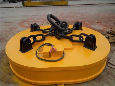 MW5 100vDC 220v Electromagnetic Lifting Devices For Lifting Metal Scrap