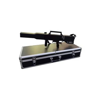 Long Range Portable Drone Signal Blocker Gunshape Jammer With 80W Output Power 1 Hour Battery Life