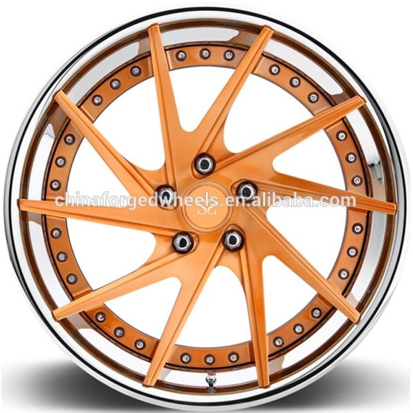 Forged RIms 3-Piece Forged Wheels For Tesla  Audi SQ5 / 19