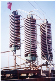 Silica Sand Washing Spiral Chute Ore Dressing Plant