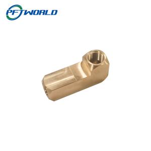 Peças de bronze da precisão do CNC, C36000 peças, acessórios médicos feitos à m