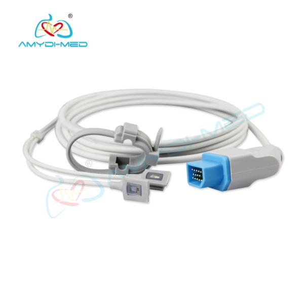 Nihon Kohden Reusable Spo2 Sensor 15 Pin Connector Customized Cable Length