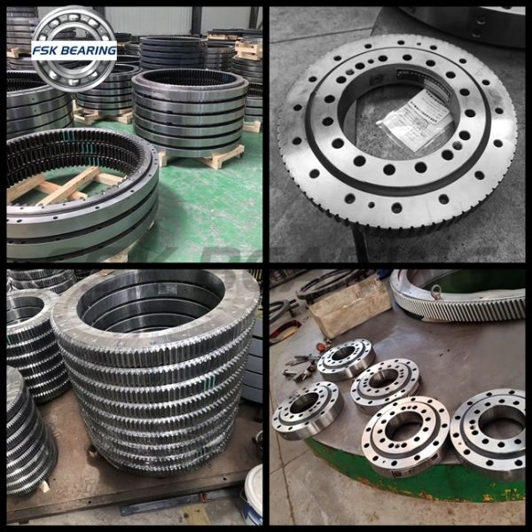 High Quality 011.40.800 External Gear Slewing Bearing Four Point Contact 966.4*678.0*100mm For Cloth Machine