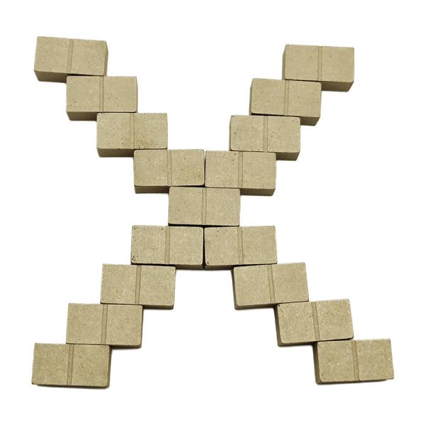 Мексиканский рынок В основном используется бежевый травертин мрамор алмазный круглый пилопиловой лезвие сегменты