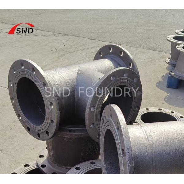 ISO2531 Standard Ductile Iron Flanged Tee DN2000 Flanged Tee Fitting