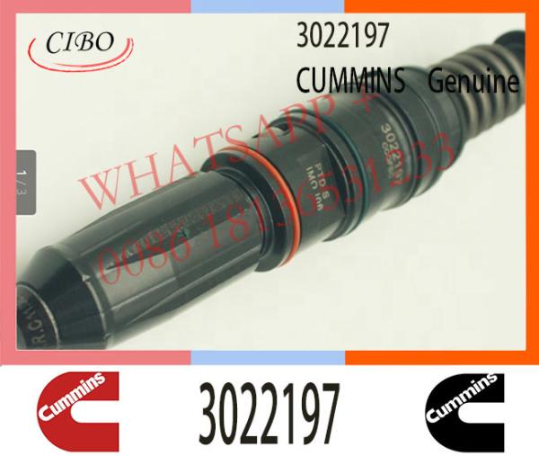 3022197 CUMMINS Original Diesel KTA19 K19 Bomba de inyección Inyector de combustible 3022197 3052227 3047991