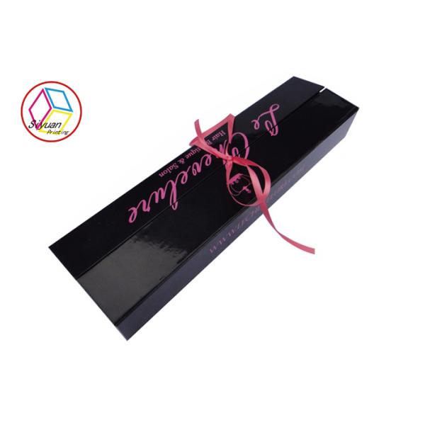 Fashionable Flip Top Cardboard Box For Hair Extension Packaging