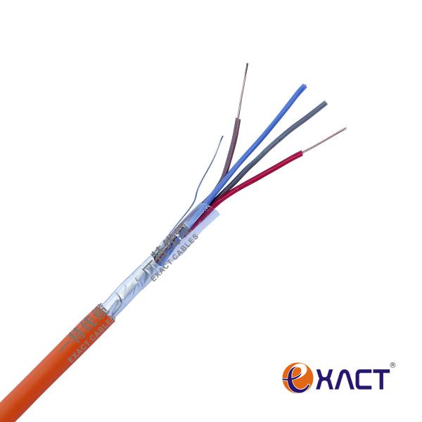 PH30 ExactCables 2x1.5mm2 3 core Shielded Fire Alarm Cable in Algeria Fire-Proof Cable Tray