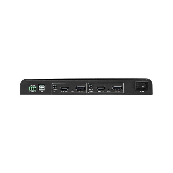 Contrôleur d'affichage multi-TV Bitvisus 8K prenant en charge diverses configurations d'entrée/sortie, adapté aux environnements complexes BIT-MSE-8K-208HD