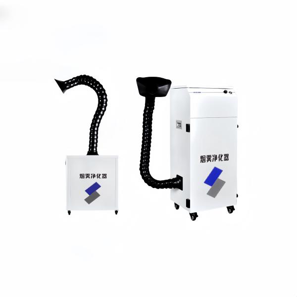 220V 50HZ Portable Welding Fume Extractor 500CFM Mobile Unit Knob Control