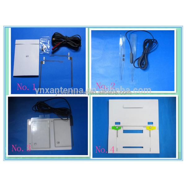 Прямая подача 5dbi Gain RG174 VHF/UHF Цифровая автомобильная антенна телевидения Антенна пленки Антенна мембрана Антенна