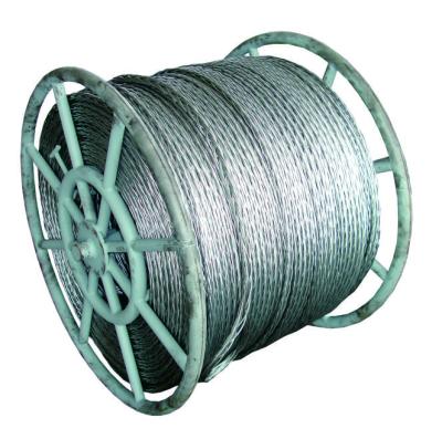 Cabo entrançado de aço trançado anti-torção 12mm para puxar a única linha amarração de In Overhead Transmission do condutor