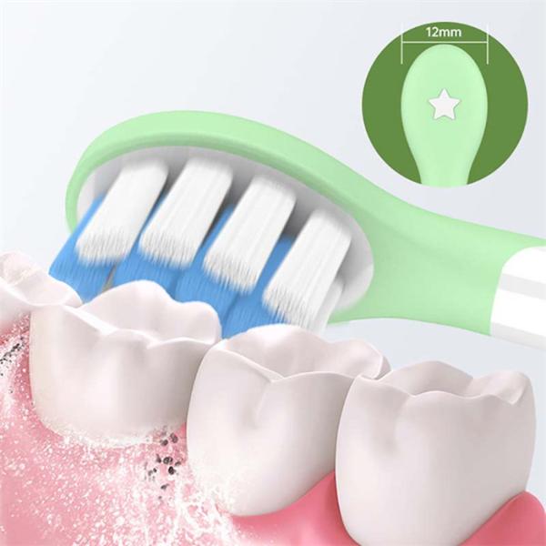 Children's IPX7 Waterproof Toothbrush Rechargeable Soft Bristle electric toothbrush For Kids