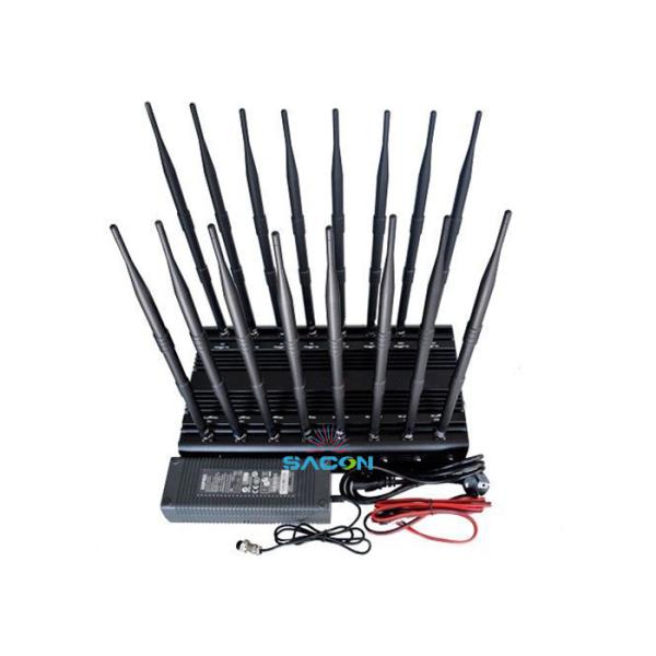 16 Channels 38w Wifi Signal Jammer with 40m Jamming Range for Secure Meeting