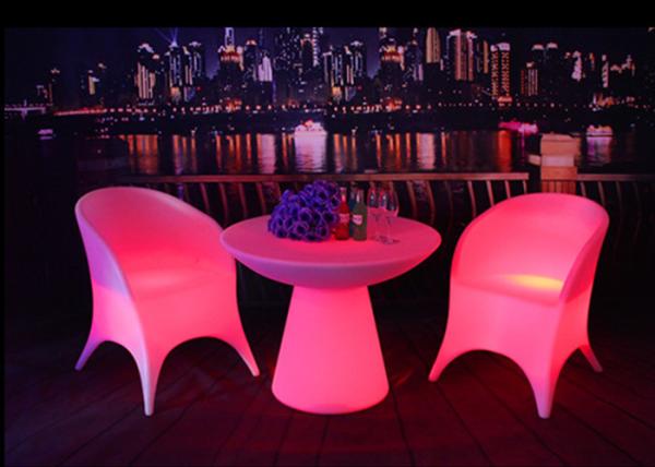 Long Lifespan LED Light Furniture 16 Colors Option for Outdoor Decoration
