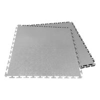 Chapas de piso de vinil de PVC condutoras para instalações industriais / salas limpas