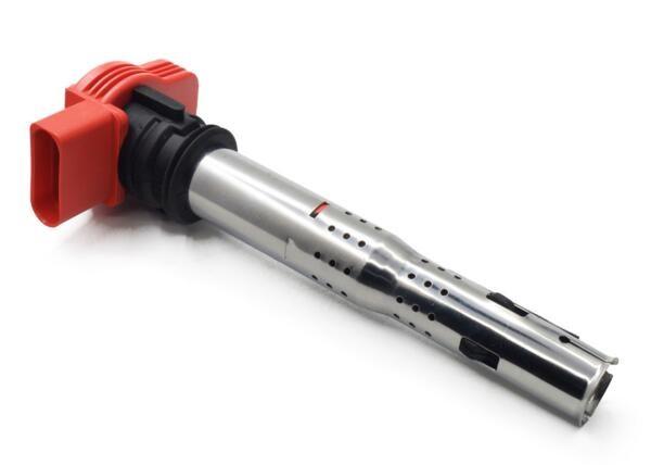 Bobina de ignição vermelha VOLKSWAGEN do elevado desempenho 06E 905 115/A/B/C/D/E/F para o veículo