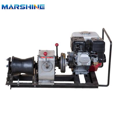 Elevador de motor de 2 toneladas com estrutura compacta e guincho de cabo diesel