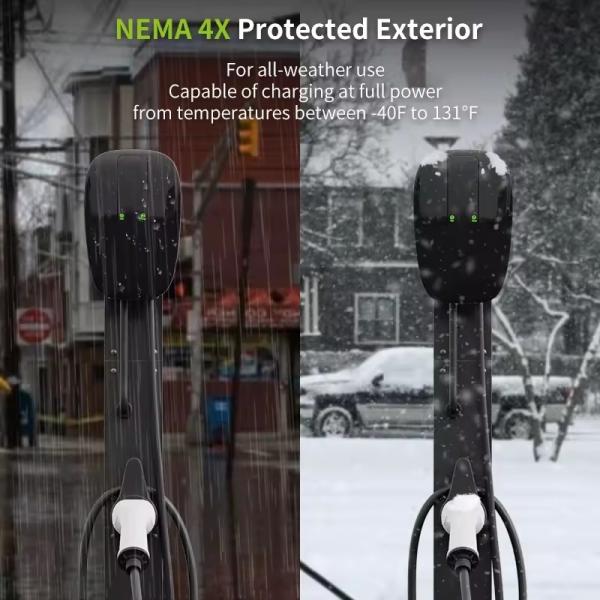 Station de recharge à domicile Type 2 Chargeur de véhicule électrique 7kw Plug And Play Wallbox 220V