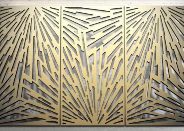 Decorative Stainless Steel Ceiling Panel with Customizable Perforated Patterns