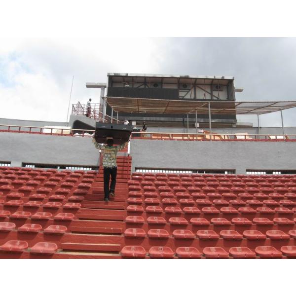 P16 Football Stadium LED Screens White SMD3535 for Advertising Anti - UV