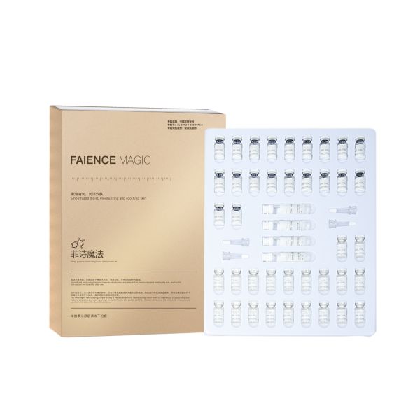 Kamiyan Custom Logo Sheep Placenta Freeze-Dried Serum Peptide Infused Anti-Aging Hyaluronic Acid Facial for Essence Day Night