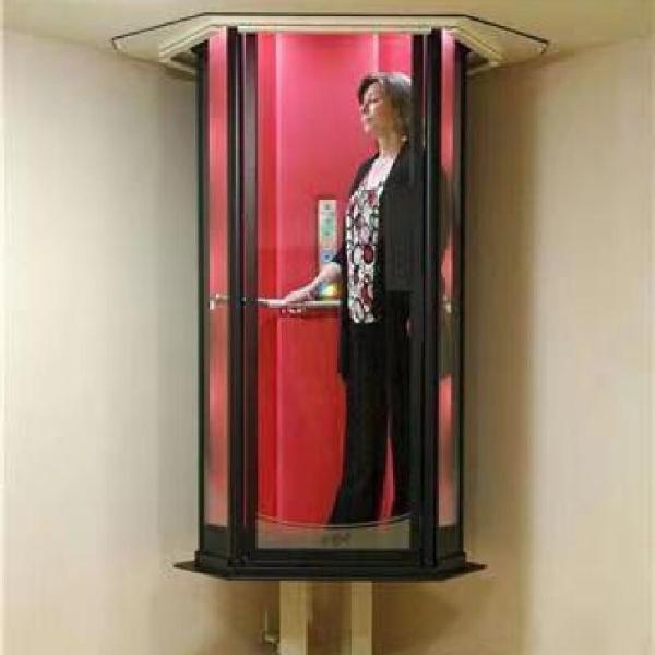 Ascenseur de protection contre les surcharges en cas d'urgence Ascenseur de capsule en verre hydraulique