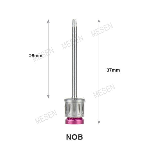 Dentiste Version étendue Implantés tournevis kit de prothèse universel Dimensions précises / Résistant à l'abrasion