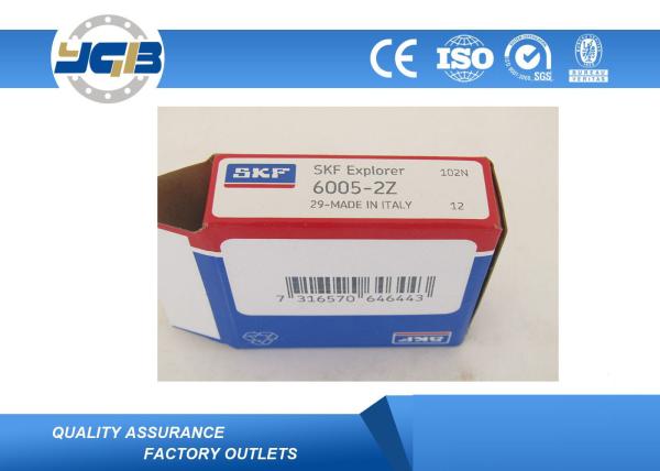 6005 2Z Double Sealed 25 X 47 X 12 MM Deep Groove Ball For Agricultural Machinery