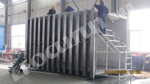 Chiller industrial de água controlado por PLC para conservação e arrefecimento de vegetais a longo prazo