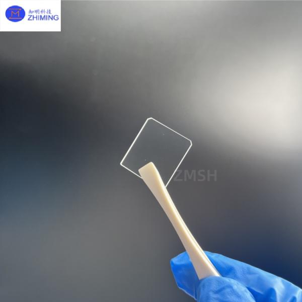 Sapphire Square Window Optical Glass Wear-Resistant High Transmittance Customizable
