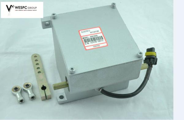 24 / 12v Generator Governor Actuator , White Electronic Governor For Diesel Engine