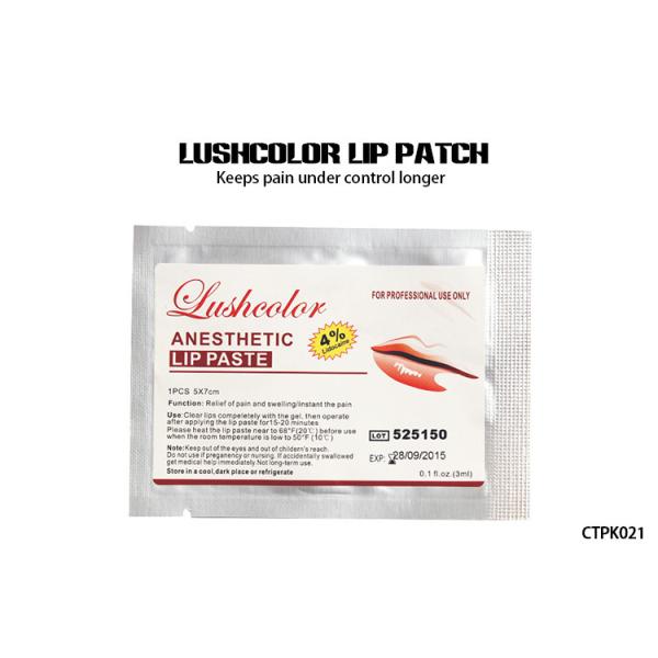 Приветствованный OEM татуировки губы татуировки заплаты губы Lushcolor наркозный Cream