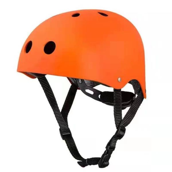 Anti Fall Roller Skating Helmet Black Yellow Orange Adult Skateboard Helmet