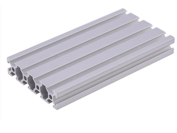 Custom Aluminium Door Profiles , Aluminum Pipe Closet Sliding Door Aluminum Profile 80x20