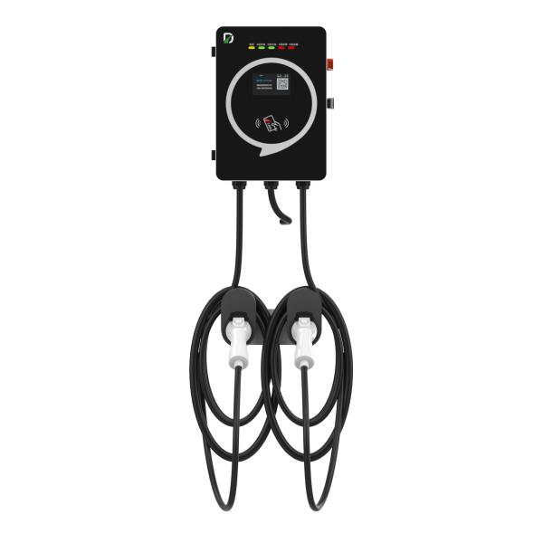 14kW Dual Head EV Charger Mode3 Safe Control For BYD ATTO NEIO Xpeng Electric Car