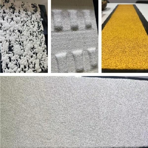 Eco Friendly Thermoplastic Reflective Paint Hot Melt White Road Marking Paint